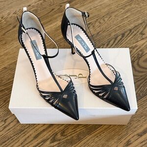 SJP t-strap Black Heel named the “Carrie” for Sara Jessica Parker size 36.5